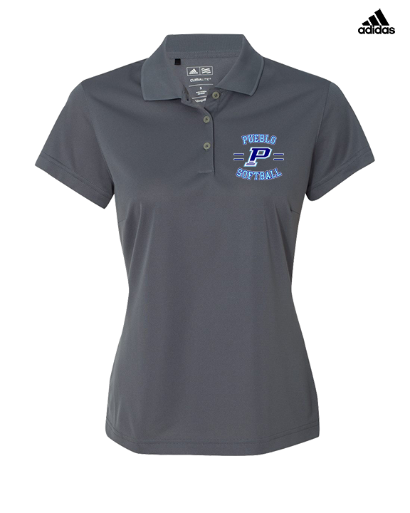 Pueblo Athletic Booster Softball Curve - Adidas Womens Polo