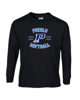 Pueblo Athletic Booster Softball Curve - Cotton Longsleeve