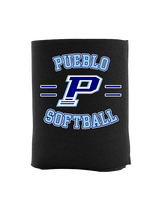 Pueblo Athletic Booster Softball Curve - Koozie