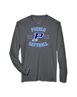 Pueblo Athletic Booster Softball Curve - Performance Longsleeve