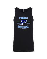 Pueblo Athletic Booster Softball Curve - Tank Top