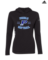Pueblo Athletic Booster Softball Curve - Womens Adidas Hoodie