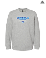 Pueblo Athletic Booster Softball Design - Mens Adidas Crewneck