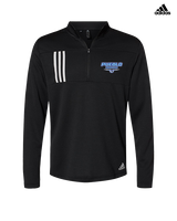 Pueblo Athletic Booster Softball Design - Mens Adidas Quarter Zip