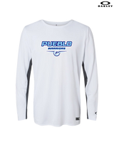 Pueblo Athletic Booster Softball Design - Mens Oakley Longsleeve