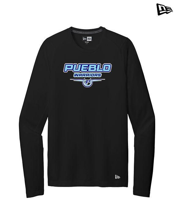 Pueblo Athletic Booster Softball Design - New Era Performance Long Sleeve