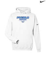 Pueblo Athletic Booster Softball Design - Nike Club Fleece Hoodie