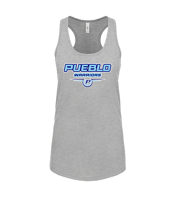 Pueblo Athletic Booster Softball Design - Womens Tank Top