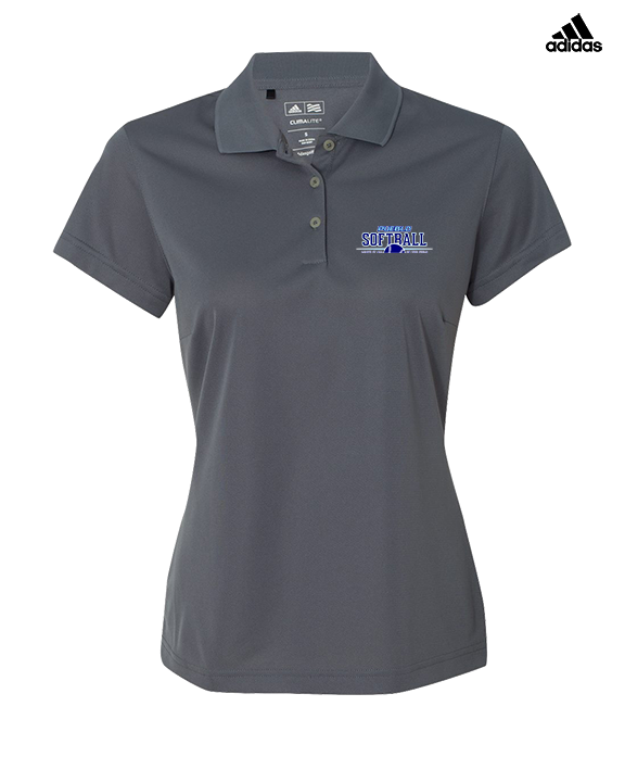 Pueblo Athletic Booster Softball Leave It - Adidas Womens Polo