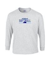 Pueblo Athletic Booster Softball Leave It - Cotton Longsleeve