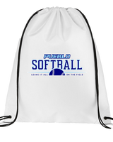 Pueblo Athletic Booster Softball Leave It - Drawstring Bag