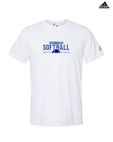 Pueblo Athletic Booster Softball Leave It - Mens Adidas Performance Shirt