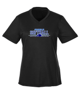 Pueblo Athletic Booster Softball Leave It - Womens Performance Shirt