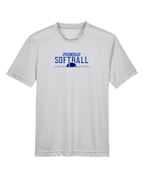 Pueblo Athletic Booster Softball Leave It - Youth Performance Shirt