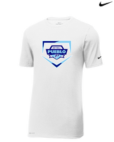 Pueblo Athletic Booster Softball Plate - Mens Nike Cotton Poly Tee