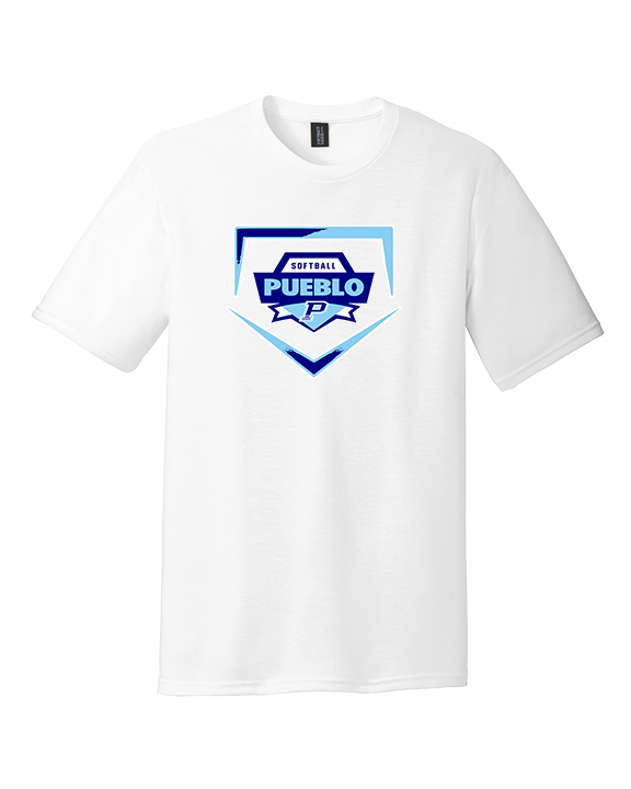 Pueblo Athletic Booster Softball Plate - Tri-Blend Shirt