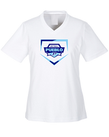 Pueblo Athletic Booster Softball Plate - Womens Performance Shirt