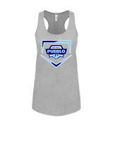 Pueblo Athletic Booster Softball Plate - Womens Tank Top