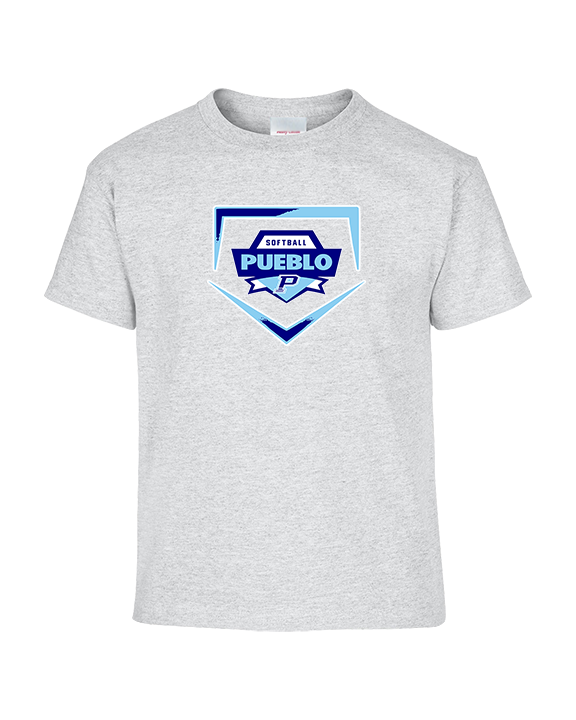Pueblo Athletic Booster Softball Plate - Youth Shirt