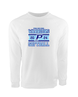 Pueblo Athletic Booster Softball Stamp - Crewneck Sweatshirt