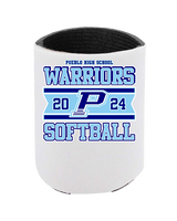Pueblo Athletic Booster Softball Stamp - Koozie