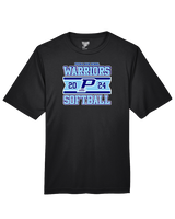 Pueblo Athletic Booster Softball Stamp - Performance Shirt