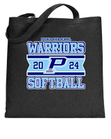 Pueblo Athletic Booster Softball Stamp - Tote