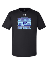 Pueblo Athletic Booster Softball Stamp - Under Armour Mens Team Tech T-Shirt