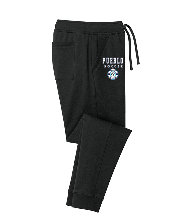 Pueblo Boys Soccer Block - Cotton Joggers