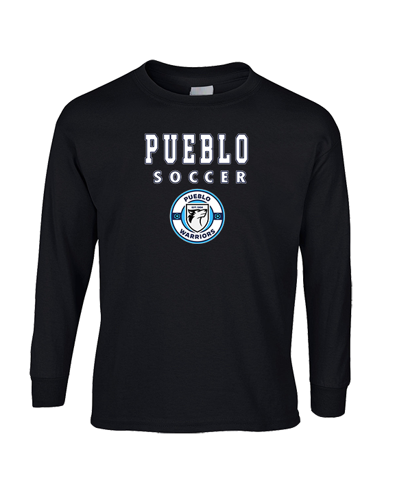 Pueblo Boys Soccer Block - Cotton Longsleeve