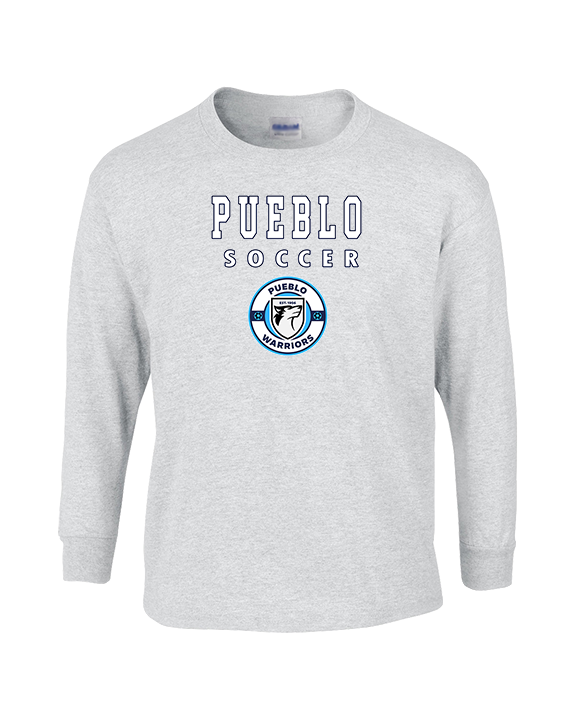 Pueblo Boys Soccer Block - Cotton Longsleeve