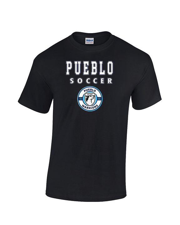 Pueblo Boys Soccer Block - Cotton T-Shirt