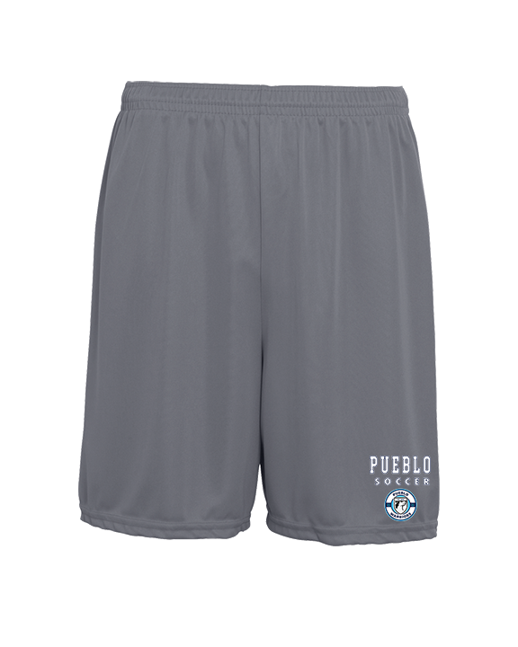 Pueblo Boys Soccer Block - Mens 7inch Training Shorts