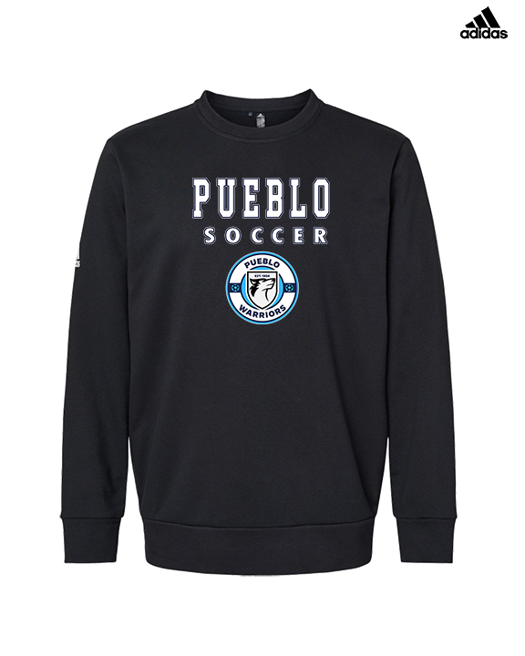 Pueblo Boys Soccer Block - Mens Adidas Crewneck