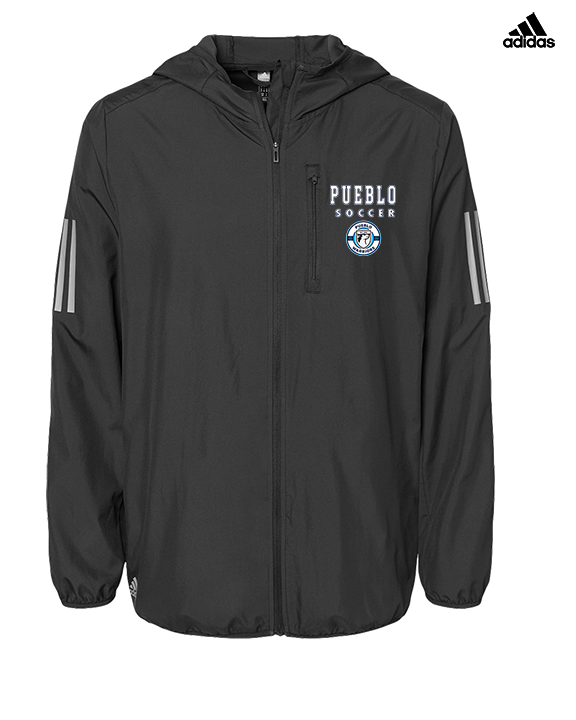 Pueblo Boys Soccer Block - Mens Adidas Full Zip Jacket