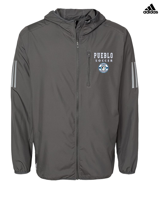 Pueblo Boys Soccer Block - Mens Adidas Full Zip Jacket