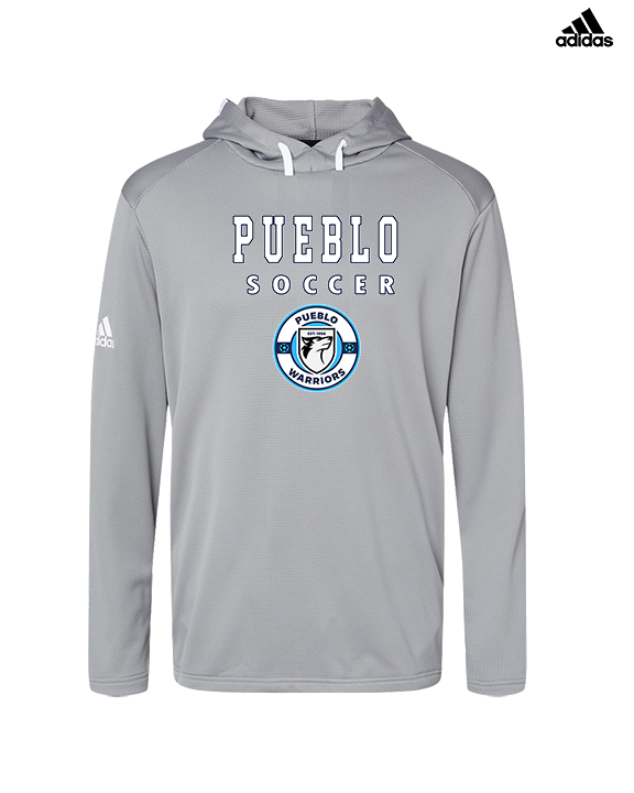 Pueblo Boys Soccer Block - Mens Adidas Hoodie