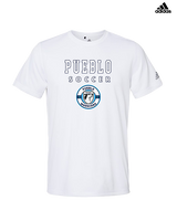 Pueblo Boys Soccer Block - Mens Adidas Performance Shirt