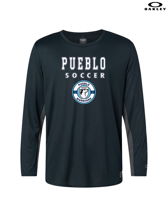 Pueblo Boys Soccer Block - Mens Oakley Longsleeve