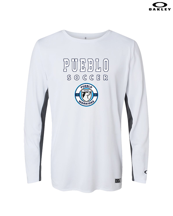 Pueblo Boys Soccer Block - Mens Oakley Longsleeve