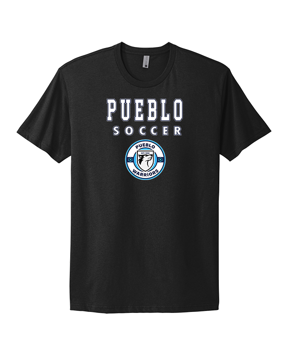 Pueblo Boys Soccer Block - Mens Select Cotton T-Shirt