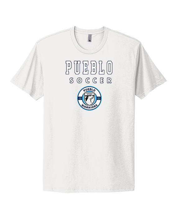 Pueblo Boys Soccer Block - Mens Select Cotton T-Shirt