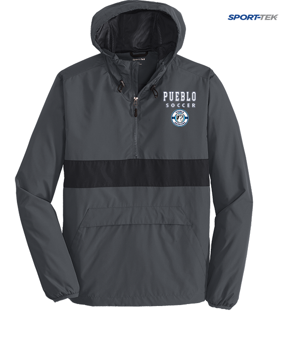 Pueblo Boys Soccer Block - Mens Sport Tek Jacket