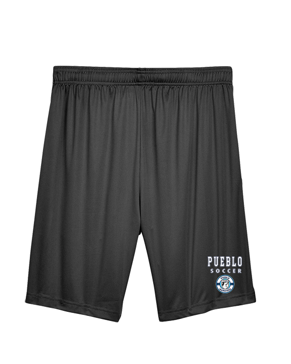 Pueblo Boys Soccer Block - Mens Training Shorts with Pockets