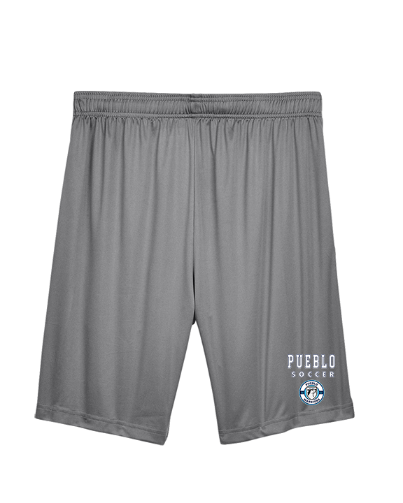 Pueblo Boys Soccer Block - Mens Training Shorts with Pockets