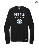 Pueblo Boys Soccer Block - New Era Performance Long Sleeve