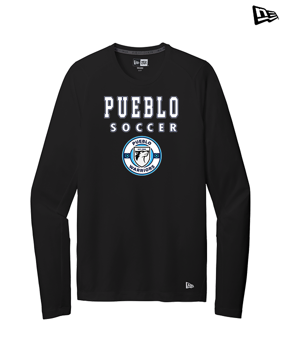 Pueblo Boys Soccer Block - New Era Performance Long Sleeve