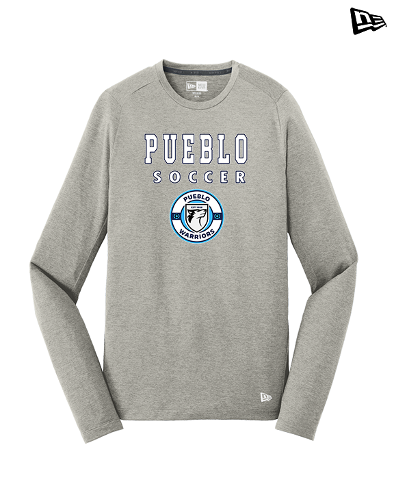 Pueblo Boys Soccer Block - New Era Performance Long Sleeve