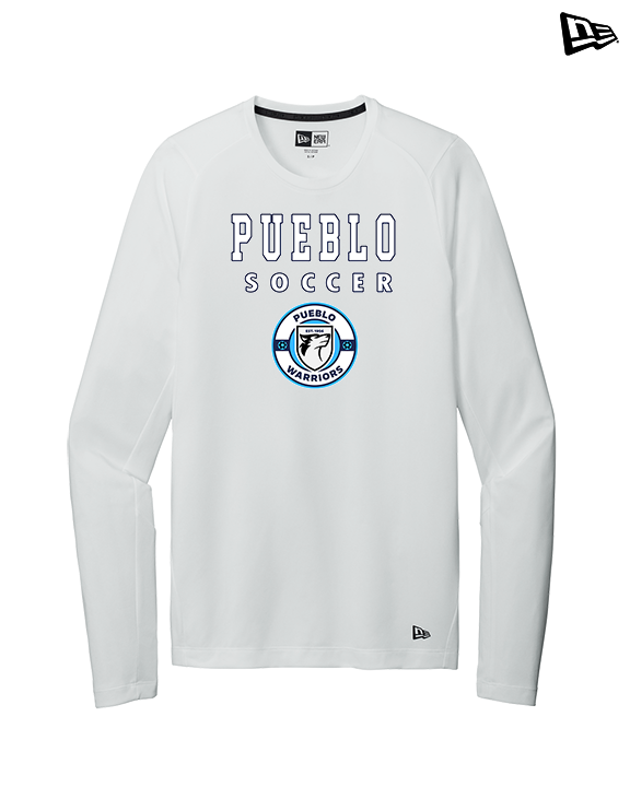 Pueblo Boys Soccer Block - New Era Performance Long Sleeve