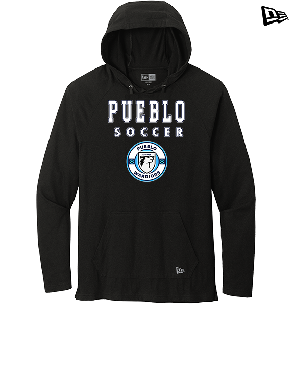 Pueblo Boys Soccer Block - New Era Tri-Blend Hoodie